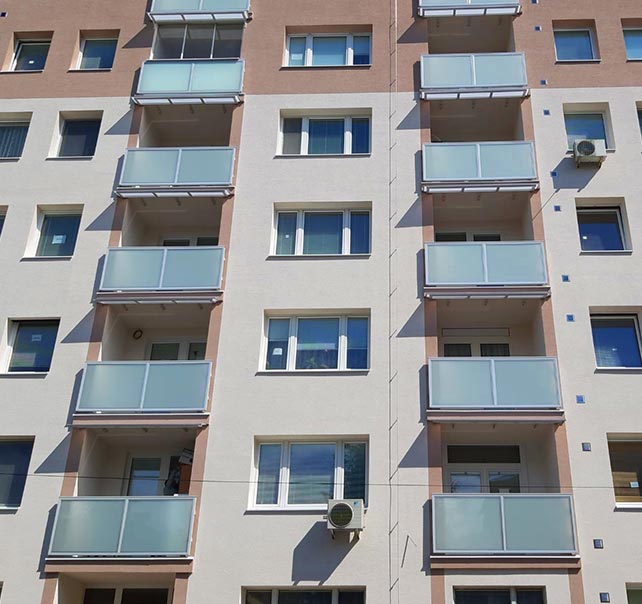 hliníkové balkóny